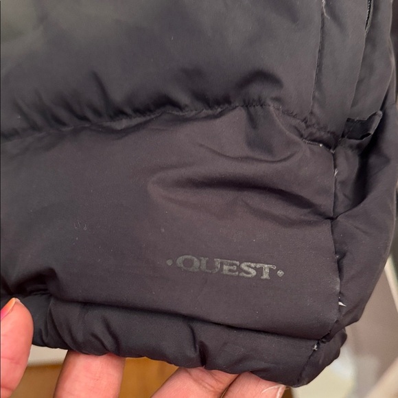 Quest duck down grey puffer size L - Picture 4 of 6